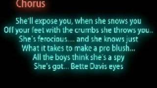 Betty Davis Eyes- Kim Carnes with lyrics KARAOKE STYLE