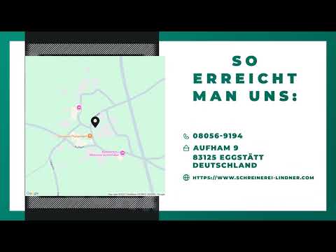 Schreinerei Lindner YouTube-Vdeominiatur 6