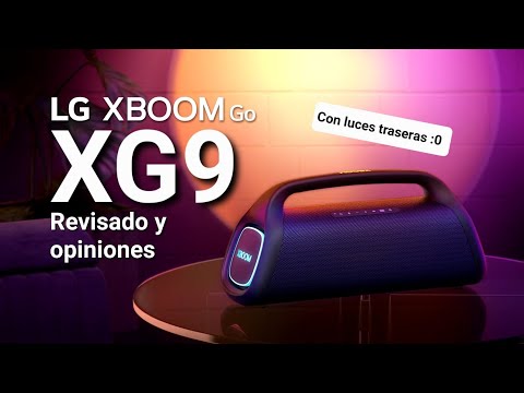 Revisado LG XBOOM GO XG9