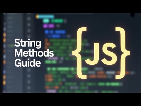Javascript String Methods Part 1 Part 36
