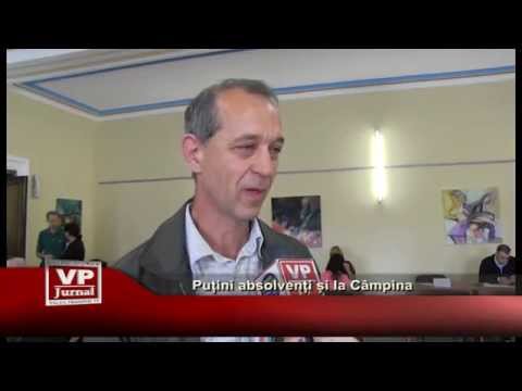 Putini absolventi si la Campina