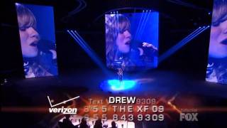 Drew Ryniewicz - With or Without You - The X Factor Rock Week Nov 16_ 2011