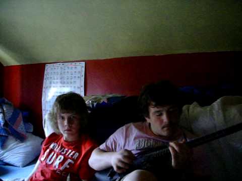 anthony cortese and ian wilson in a guitar duel