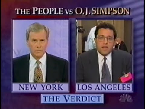 10/3/95 | O.J. Simpson Verdict - Coverage from NBC, CNN, & CBS