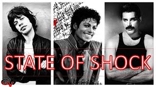 Michael Jackson, Mick Jagger, Freddie Mercury - STATE OF SHOCK (GV Official Video)