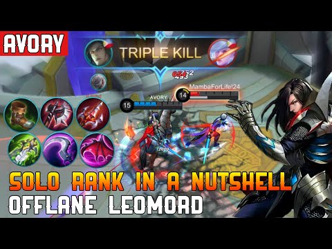 Solo Rank In A Nutshell | Mobile Legends - Avory