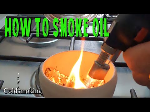 HOW TO SMOKE OIL - Smoked Veg or Olive oil