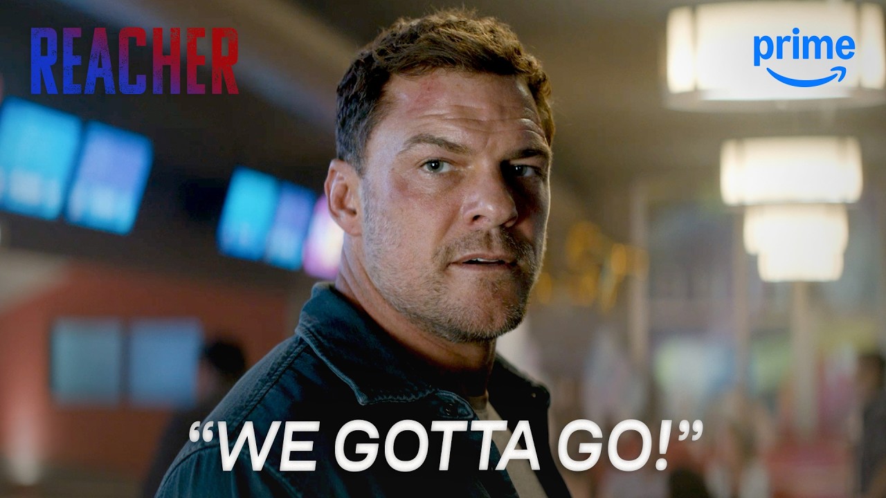 Reacher’s BRUTAL Bowling Alley Brawl | REACHER Season 4 | Clip | Prime Video
