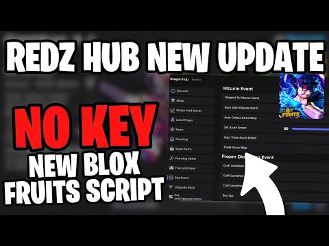[NO KEY] NEW BLOX FRUITS SCRIPT (Roblox) | REDZ HUB BLOX FRUITS SCRIPT🌐BEST SCRIPT 2026 UPDATE 29
