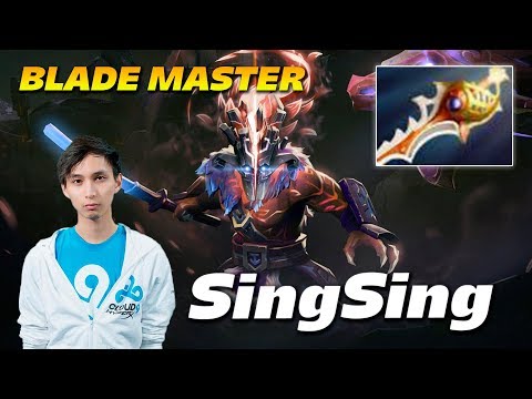 SingSing Juggernaut | BLADE MASTER | Dota 2 Pro Gameplay