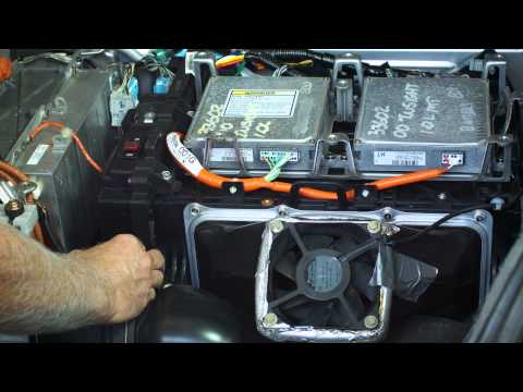 Honda Insight hybrid battery installation