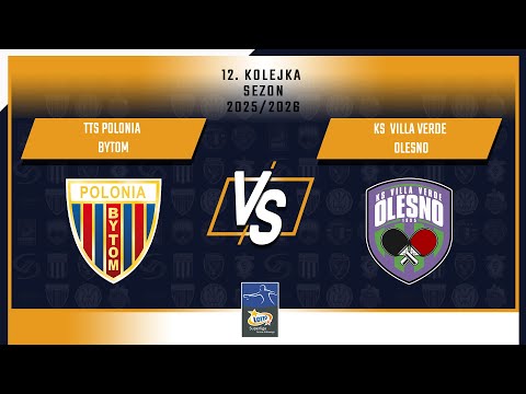 12. Kolejka LOTTO Superligi - TTS Polonia Bytom vs KS Villa Verde Olesno