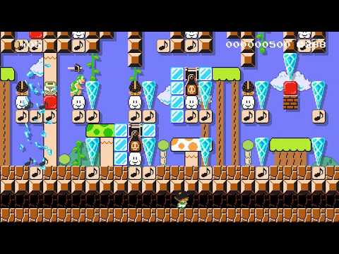 Super Mario Maker 2 -  ♪Gourmet Race ♪  Remake ver. by あっきくん - No Commentary