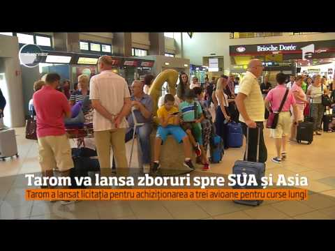 Premieră la Tarom! După mai bine de 20 de ani vom putea zbura direct din Bucureşti spre SUA