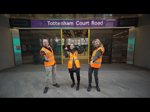 Elizabeth line: First look at Tottenham Court Road Station | Hidden London Hangouts (S04E15)
