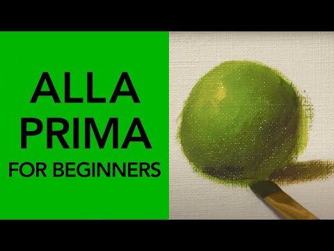 Alla prima explained one sitting