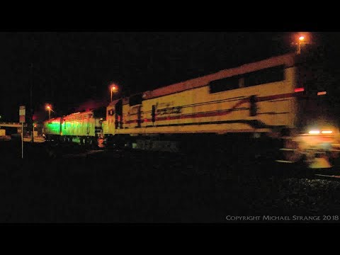 GM22 & B61 & L277 Light Engines Departure  - PoathTV Australian Trains & Railways 2018