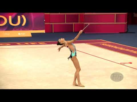 DAVID Alice Maria (ROU) - 2019 Rhythmic Worlds, Baku (AZE) - Qualifications Clubs