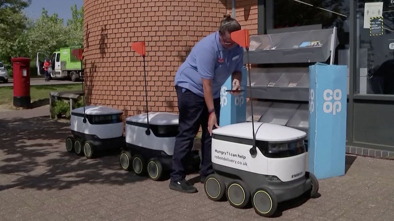 The tiny self-driving robots trying to 