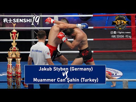 SENSHI 19: -95 kg, Jakub Styben (Germany) vs Muammer Can Şahin (Turkey) | KWU FULL CONTACT