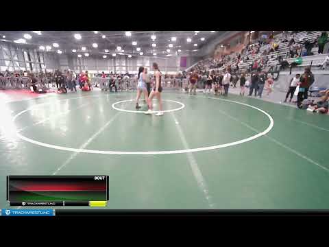 127 Lbs 1st Place Match - Kiley Kaiser, Okanogan Underground Wrestling Club Vs Michelle Venegas, A