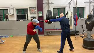 Rope drills head movement  ( Intermediate / higher level Intermediate)