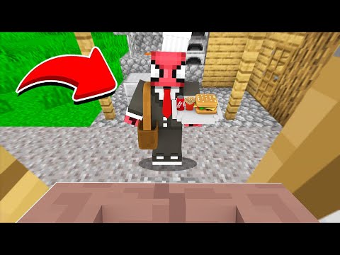 FERİTED KÖYDE KURYE OLDU 🏍️📦 - Minecraft