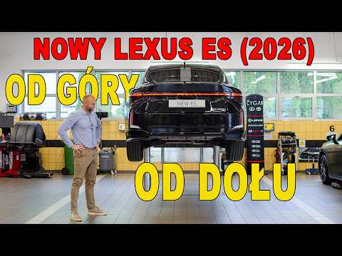 The new Lexus ES in detail. I also take a look under the car.