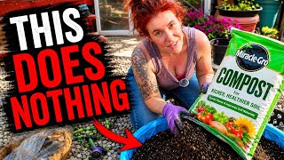 Your Potting Soil Isn’t Alive…STOP adding compost