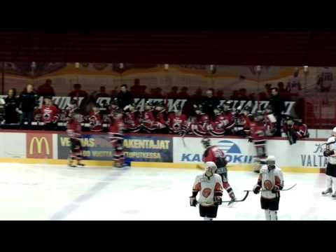 A-Ässät-HPK 25.10.2014.Joonas Huovisen 3-2 maali !!!