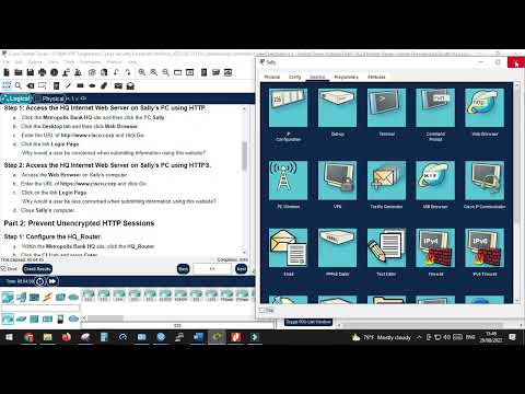 7.4.2.4 Packet Tracer - Server Firewalls and Router ACLs