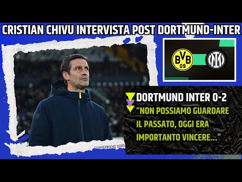 CRISTIAN CHIVU INTERVIEW POST-DORTMUND: "WE MUST NOT LOOK TO THE PAST, THE TEAM..."