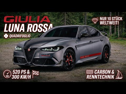 2026 Alfa Romeo Giulia Quadrifoglio Luna Rossa: Nur 10 Stück weltweit!