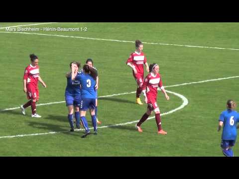 D2 féminines : Mars Bischheim - Hénin Beaumont 1-3