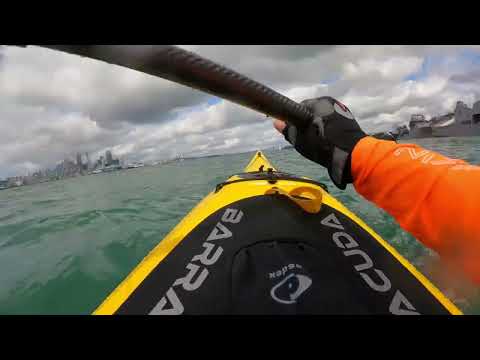 Sea kayak fitness with the Barracuda Kayaks Enigma