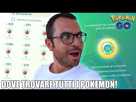 Completo la SFIDA DI COLLEZIONE del 5° ANNIVERSARIO e CATTURO UN BOTTO DI DARUMAKA! - Pokémon GO