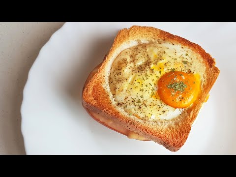 Cooked Sandwich with Meat, Egg, Cheese - English Subtitles