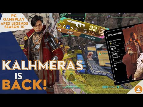 Kalhmeras Is Back [Crypto x Fuse Supremacy] Season 10 Greek Apex Legends Gameplay