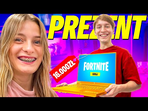 PREZENT dla MOJEJ DZIEWCZYNY za 16.000 ZŁ w Fortnite