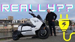 2022 BMW CE 04 CRAZY QUICK - Electric Review and First Ride
