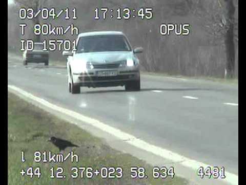 Radar pe DN6 - Biroul Rutier Craiova.avi