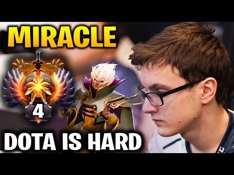 Miracle Invoker + Shadow Fiend: Dota Is A Hard Game!