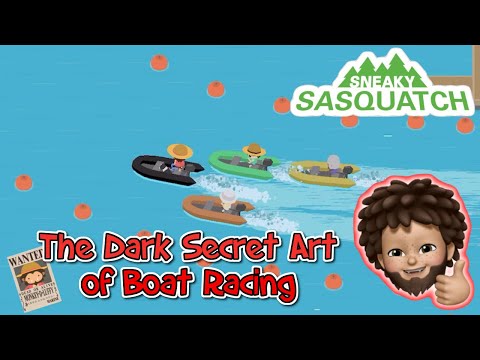 Sneaky Sasquatch - The Dark Secret Art of Boat Races