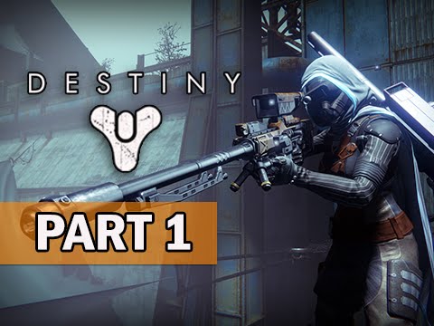 Destiny Walkthrough Part 1 - Hunter Guardian Class (PS4 BETA Gameplay)