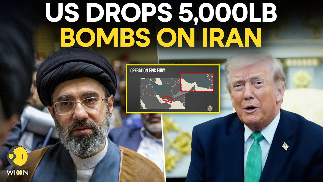 US-Iran War: US Drops 5,000-Pound Bombs On Iranian Missile Sites Near Hormuz | WION Originals
