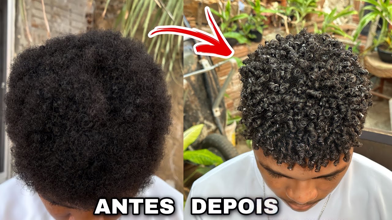COMO CACHEAR CABELO CRESPO CURTO TIPO 4 | TUTORIAL COMPLETO 2023 - POR RAPHAEL LORRANH