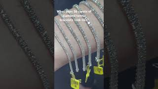 Diamond tennis bracelets 1 carat to 8 carat