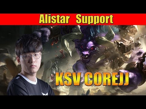 KSV COREJJ - Alistar Support | LoL Replays SoloQ