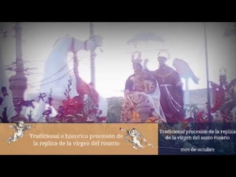 La Sanjuanerita ||Procesión de la virgen del rosario primero de octubre santo domingo 2023