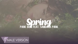 MALE VERSION | Park Bom feat. Sandara Park - Spring